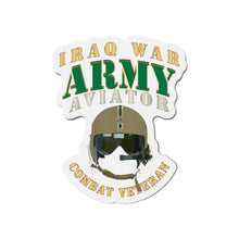 Load image into Gallery viewer, Die-Cut Magnets - Army - ARMY -  Aviator - Iraq War - Combat Vet X 300
