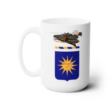 Load image into Gallery viewer, White Ceramic Mug 15oz - Army - COA - 26th Cavalry Regiment (Philippine Scouts)  wo Txt
