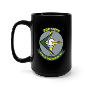 Black Mug 15oz - US NAVY Attack Squadron 165