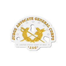 Load image into Gallery viewer, Die-Cut Magnets - Army - JAG Branch
