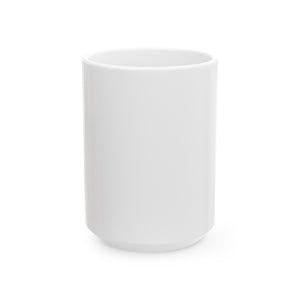 Black and White Ceramic Mug (11oz, 15oz) - Plain Blank Mug