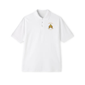 Men's Piqué Polo - Sergeant - SGT - Retired