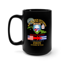 Load image into Gallery viewer, Black Mug 15oz - Operation Zapata - Bay of Pigs - Cuba Invasion
