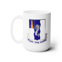 Load image into Gallery viewer, White Ceramic Mug 15oz - Army - DUI - 50th Infantry Regiment wo Txt
