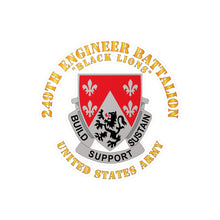 Load image into Gallery viewer, Kiss-Cut Vinyl Decals - Army - DUI - 249th Engineer Battalion
