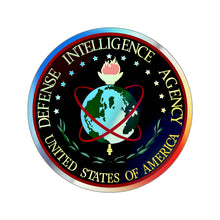 Load image into Gallery viewer, Holographic Die-cut Stickers - Defense Intelligence Agency X 300
