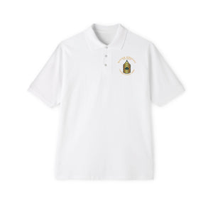 Men's Piqué Polo - Master Sergeant - MSG - Retired