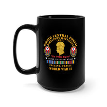 Load image into Gallery viewer, Black Mug 15oz - Army - 6888th Central Postal Directory Battalion - WWII w EU SVC

