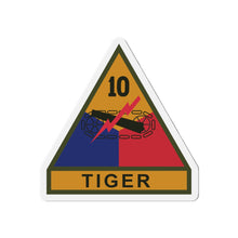 Load image into Gallery viewer, Die-Cut Magnets -SSI - 10th Armored Division w Name Tape X 300
