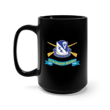 Load image into Gallery viewer, Black Mug (11oz, 15oz) - 507th Infantry Regiment - DUI w Br - Ribbon
