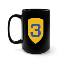 Load image into Gallery viewer, Black Mug 15oz - SSI - 3rd Cavalry Division X 300
