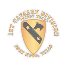 Load image into Gallery viewer, Kiss-Cut Stickers - Army - 1st Cavalry Division - DUI - Ft Hood, TX X 300
