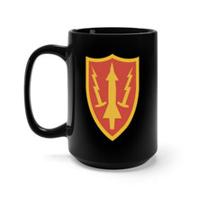 Load image into Gallery viewer, Black Mug 15oz - SSI - United States Army Air Defense Artillery Command - ARADCOM - WWII wo Txt X 300
