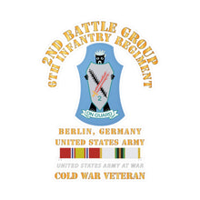 Load image into Gallery viewer, Kiss-Cut Vinyl Decals - 2nd Battlegroup - 6th Infantry Regt - Berlin Bde, Germany - COLD SVC X 300
