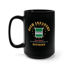 Load image into Gallery viewer, Black Mug 15oz - 80th Infantry Division -  Blue Ridge X 300
