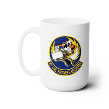 Load image into Gallery viewer, White Ceramic Mug 15oz - USAF - 23d Civil Engineer Squadron wo Txt
