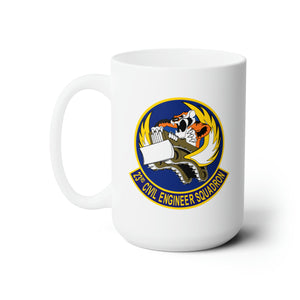 White Ceramic Mug 15oz - USAF - 23d Civil Engineer Squadron wo Txt