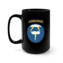 Load image into Gallery viewer, Black Mug 15oz - SSI - 21st Airborne Infantry Division
