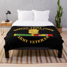 Load image into Gallery viewer, Army - Womens Army Corps Vietnam Era - w WAC - NDSM X 300 Throw Blanket
