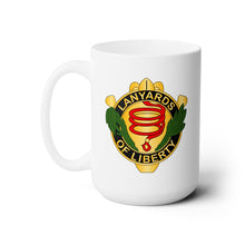 Load image into Gallery viewer, White Mug 15oz - Army - 54th Artillery Group wo Txt
