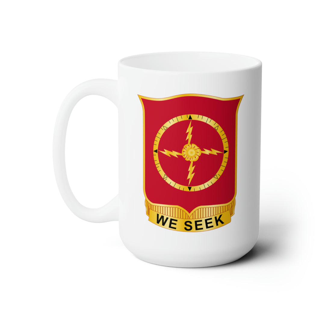 White Ceramic Mug 15oz - Army - 23rd Field Artillery Battalion wo Txt