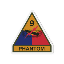 Load image into Gallery viewer, Die-Cut Magnets -SSI - 9th Armored Division w Name Tape X 300

