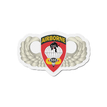 Load image into Gallery viewer, Die-Cut Magnets - Airborne Badge - 555th Parachute Infantry Bn - SSI X 300
