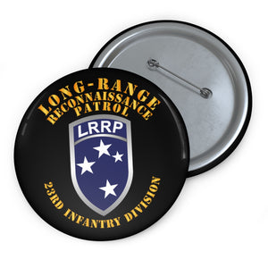 Custom Pin Buttons - SOF - 23rd ID - LRRP