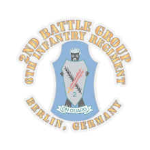 Load image into Gallery viewer, Kiss-Cut Stickers - 2nd Battlegroup - 6th Infantry Regt - Berlin Bde, Germany
