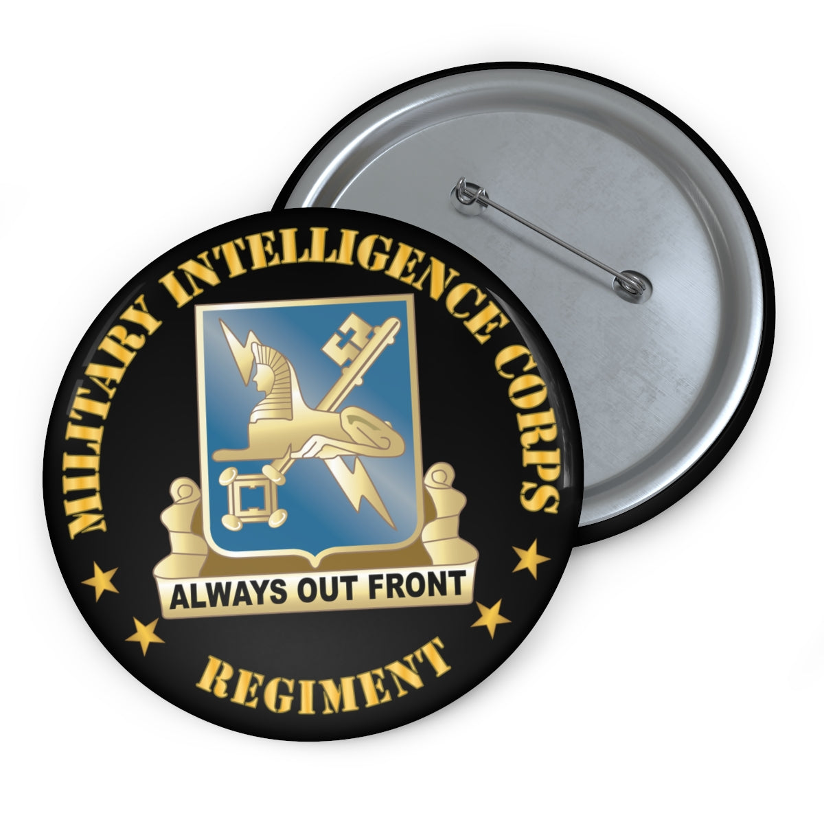 Custom Pin Buttons - Military Intelligence Corps Regiment X 300 – MIP ...