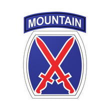 Load image into Gallery viewer, Kiss-Cut Vinyl Decals - SSI - 10th Mountain Division X 300
