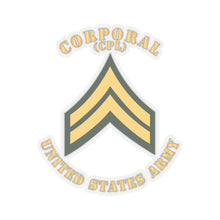 Load image into Gallery viewer, Kiss-Cut Stickers - Army - Corporal - CPL - Flat X 300
