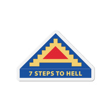 Load image into Gallery viewer, Die-Cut Magnets - 7th United States Army  w 7 Steps to Hell X 300
