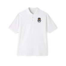 Load image into Gallery viewer, Men&#39;s Piqué Polo - Jag Corps Crest - Pen is Mighter
