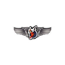 Load image into Gallery viewer, Kiss-Cut Vinyl Decals - AAC - WASP Wing w Finella wo Txt
