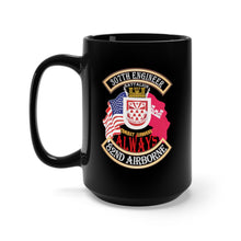 Load image into Gallery viewer, Black Mug 15oz - 307TH Engineer Battalion - MC Patch Style w ENG Br X 300
