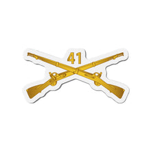 Load image into Gallery viewer, Die-Cut Magnets - Army - 41st Infantry Regiment wo Txt
