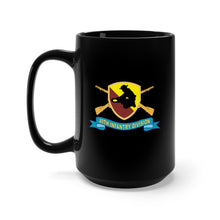 Load image into Gallery viewer, Black Mug 15oz - 49th Infantry Division - w Br - DUI - Ribbon X 300
