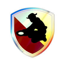 Load image into Gallery viewer, Holographic Die-cut Stickers - 49th Infantry Division - DUI wo Txt X 300
