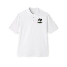 Load image into Gallery viewer, Men's Piqué Polo - 761st Tank Battalion - Black Panthers wo Txt
