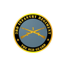 Load image into Gallery viewer, Kiss-Cut Vinyl Decals - Army - 3rd Infantry Regiment -The Old Guard w Inf Branch
