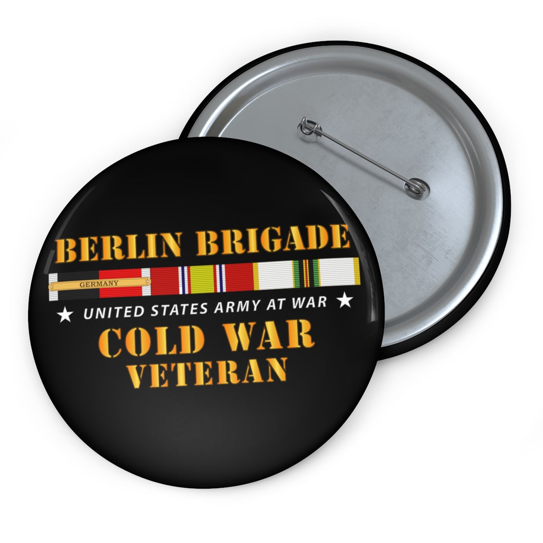 Custom Pin Buttons - Berlin Bde w Occupy COLD SVC BAR X 300