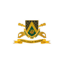 Load image into Gallery viewer, Kiss-Cut Vinyl Decals - Army  - 240th Cavalry Regiment w Br - Ribbon X 300
