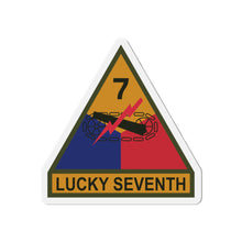Load image into Gallery viewer, Die-Cut Magnets -SSI - 7th Armored Division w Name Tape X 300
