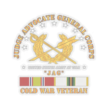 Load image into Gallery viewer, Kiss-Cut Stickers - Army - JAG Branch w COLD SVC
