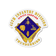 Load image into Gallery viewer, Die-Cut Magnets - Army - 45th Infantry Division - DUI - wo DS
