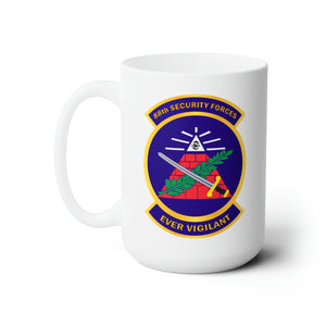 White Ceramic Mug 15oz - USAF - 88th Security Force Squadron wo Txt