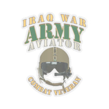 Load image into Gallery viewer, Kiss-Cut Stickers - Army - ARMY -  Aviator - Iraq War - Combat Vet X 300
