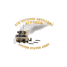 Load image into Gallery viewer, Kiss-Cut Vinyl Decals - Army - Avenger Air Defense - Firing Missile
