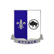 Load image into Gallery viewer, Kiss-Cut Vinyl Decals -   Army - 371st Infantry Regiment - DUI (V0) wo Txt
